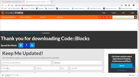 Cài đặt Codeblock IDE trên Windows