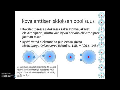 Video: Ero Ionisten Ja Kovalenttisten Sidosten Välillä