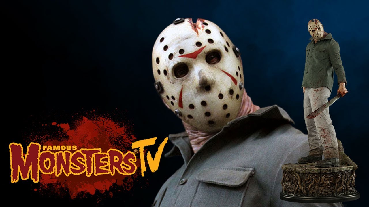 Sideshow's Jason Voorhees figure - Famous Monsters TV - YouTube