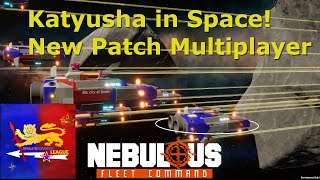 Massive 5v5 Multiplayer Battle, NEW OSP Nebulous Patch, testing Unguided Rocket-Pods!