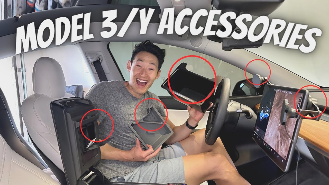 Tesla Model 3: Top accessoires pour soigner son habitacle