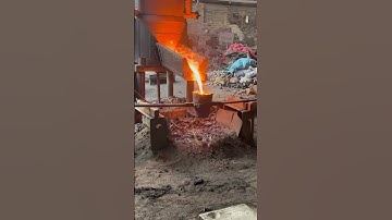 Heart Of Lathe Machines Casting Process #castingiron #live