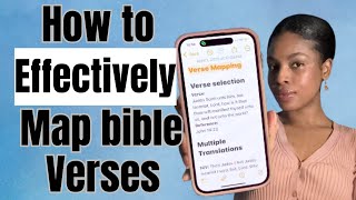 How to do Bible Verse Mapping-9 SIMPLE STEPS