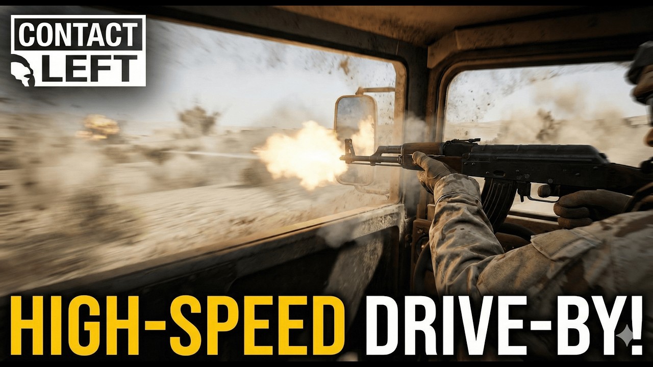 SQUAD DRIVE-BY! 🔫 High-Speed Chaos on the Move