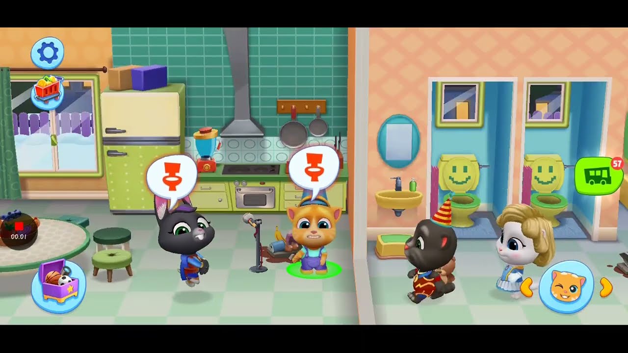 My Talking Tom Friends | My Talking Tom Friends gameplay 