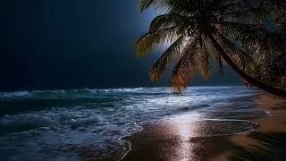 🌊 Drift Off to Endless Midnight Waves | Soothing Ocean Sounds for Deep Sleep and Stress Relief