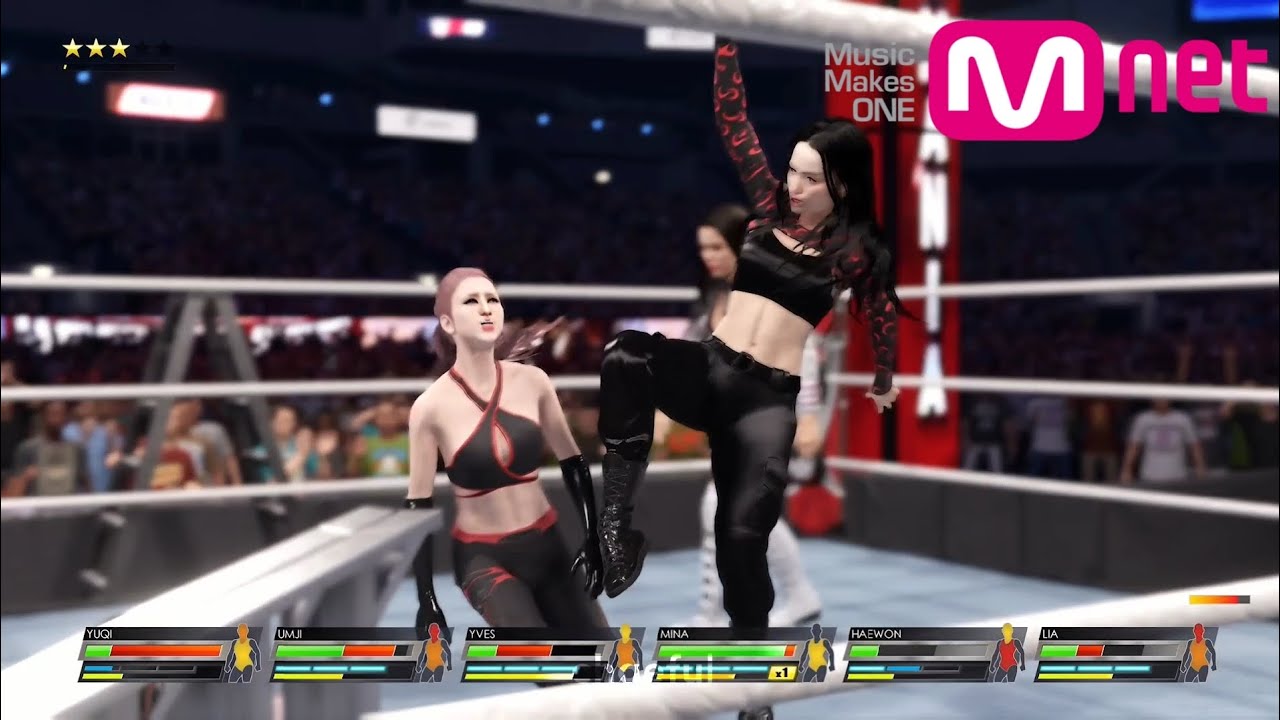 6-WOMEN KPOP IDOL LADDER MATCH FOR THE RAW WOMENS CHAMPIONSHIP | WWE 2K22