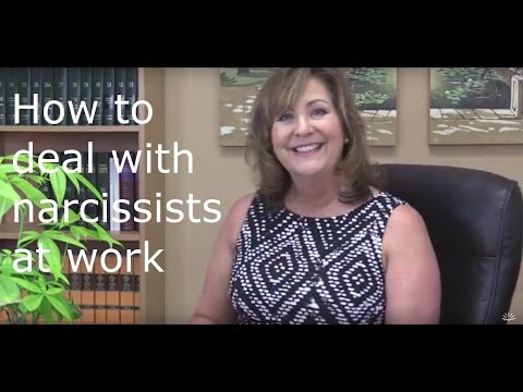 5 tips for dealing with narcissists at work.