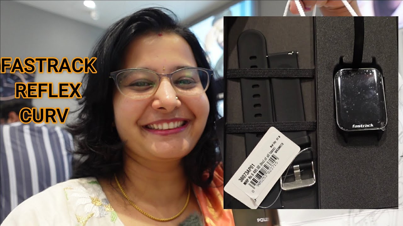FASTRACK SMART WATCH | REFLEX CURV | MUMBAI WALKERS