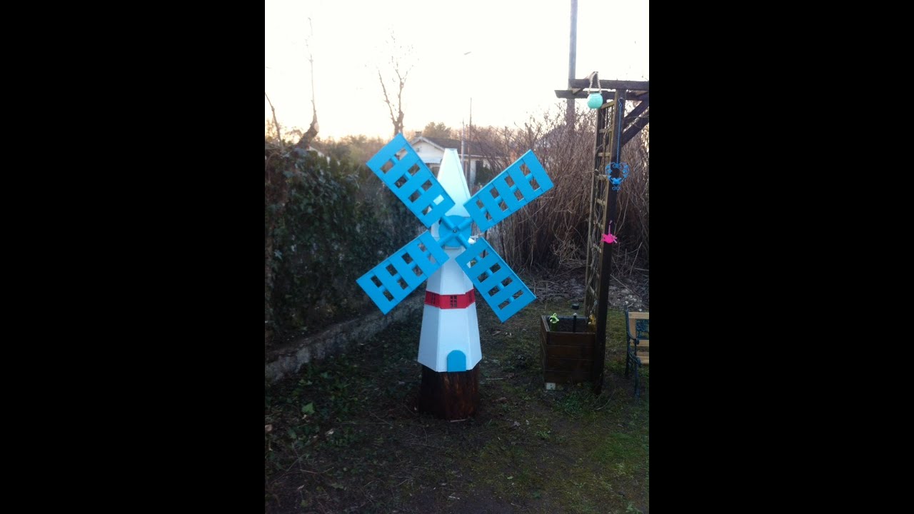 Moulin A Vent Decoration Jardin #11: Fabrication Du0027un Moulin à Vent En Bois, Décoration Jardin: DIY : Windmill - YouTube Moulin A Vent Decoration Jardin #11: Fabrication Du0027un Moulin à Vent En Bois, Décoration Jardin: DIY : Windmill - YouTube
