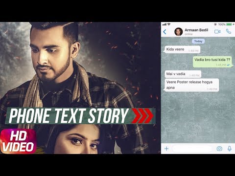 Phone Text Story | Ronda Ronda | Armaan Bedil | Tru Makers | Releasing On 16th April | Speed Records