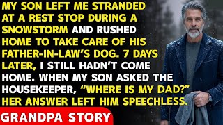 My Son Abandoned Me In A Blizzard For His Father-In-Law’s Dog — 7 Days Later, He Regretted It.
