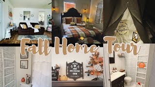 Fall Home Tour 2021\/ Decorate With Me for Fall\/ Fall Farmhouse Decorating Ideas