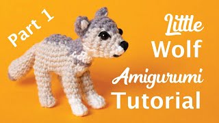 Wolf Amigurumi Tutorial  Part 1
