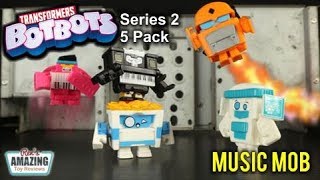 Transformers BotBots series 2 5 pack Music Mob unboxing + toy review 01