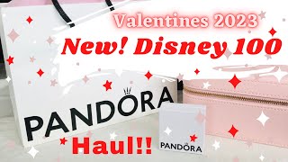 PANDORA HAUL ❤️ Disney 100 x Pandora / Valentines 2023 Collection ❤️