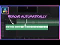 REMOVE SILENCES AUTOMATICALLY | Davinci Resolve Tutorial
