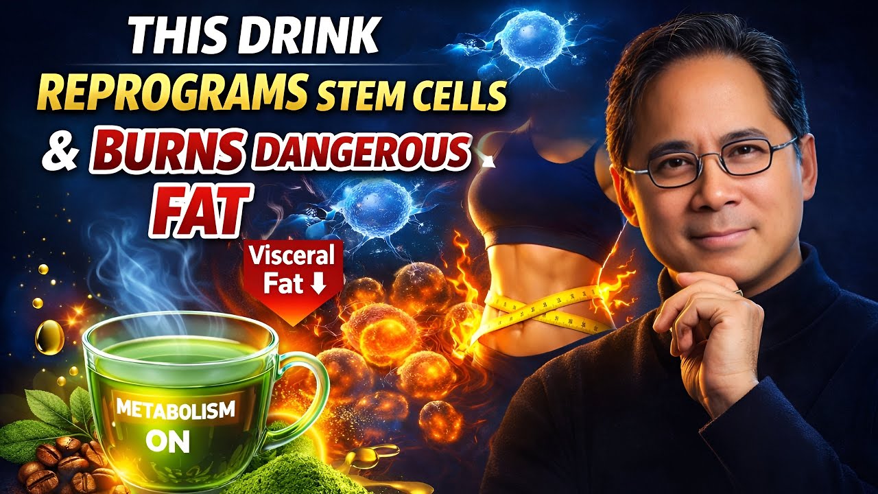 **THIS DRINK REPROGRAMS STEM CELLS & BURNS DANGEROUS VISCERAL FAT | DOCTOR EXPLAINS