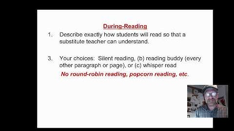 reading lesson plan - what goes in it