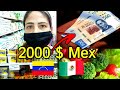 ¿Que compró con 100 Dólares en Venezuela 🇻🇪 (2.000) pesos Méxicanos !