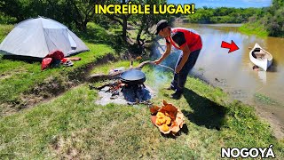 TUVE QUE PASAR DOS ARROYOS NADANDO PARA LLEGAR A ESTE LUGAR 🎣 INCREÍBLE PESCA. Nogoyá