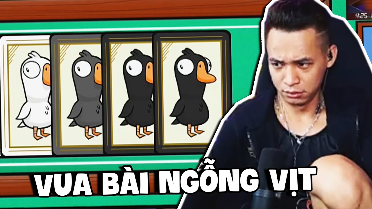 (Goose Goose Duck) Thần bài Cao Bằng chơi thử game bài ngỗng vịt và pha tìm vịt hại não.