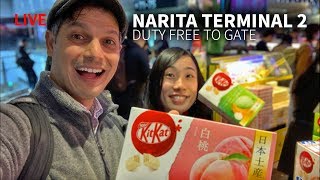 Narita Airport Shopping to the Gate Adventure | Srilankan Airlines Flight