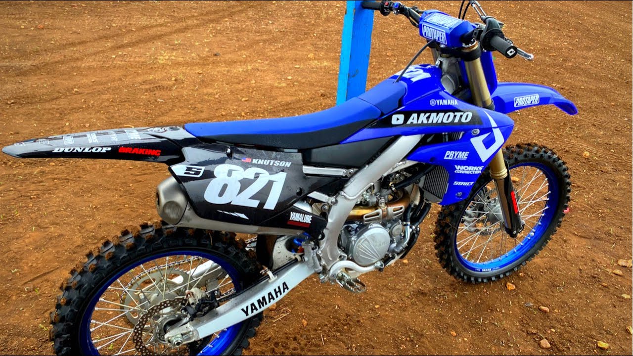 2021 YZ250F Helmet Cam White Knuckle Ranch MX YouTube