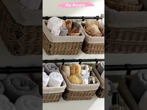 اعادة تدوير علب الكرتون مش هتتخيلى عملت بيها اية تنظيم ترتيب