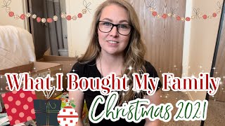 WHAT I BOUGHT MY FAMILY FOR CHRISTMAS 2021 | CHRISTMAS GIFT IDEAS | STOCKING STUFFERS