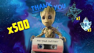 x1 6* and x1 5* Feature Crystal Opening - 500 Thank You's