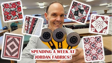 BEHIND THE SCENES: SPENDING A WEEK AT JORDAN FABRICS BEFORE THANKSGIVING!