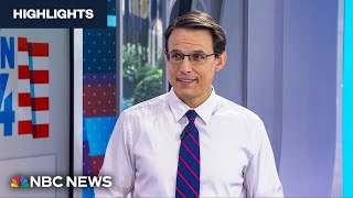Steve Kornacki breaks down the polls from April to October before the election | NBC News highlights