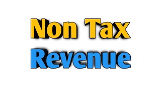 Sources Of Public Revenue(Non Tax Revenue) | SYBCOM |