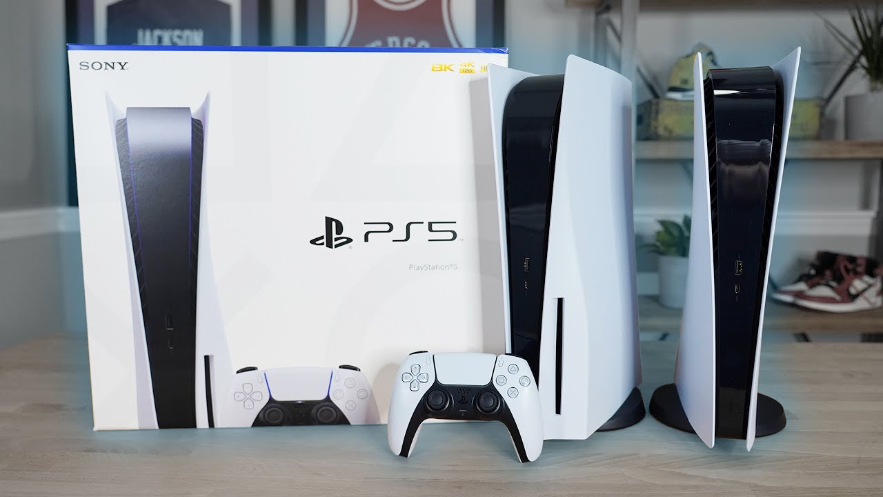 Sony PLAYSTATION 5 Unboxing and Digital Edition COMPARISON 