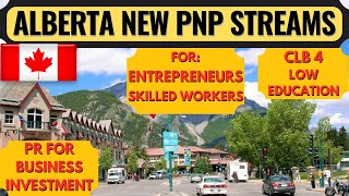 Alberta PNP 2022 New Streams for Canada PR | Alberta PNP Program | AAIP | AINP | Dream Canada