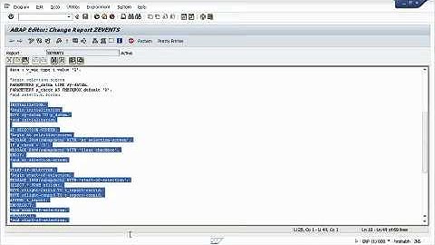 Selection screen,Debugging & Variants