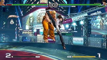 KOF XIV Kyo 4 Frame Safe Jump after Anywhere Combo Reset