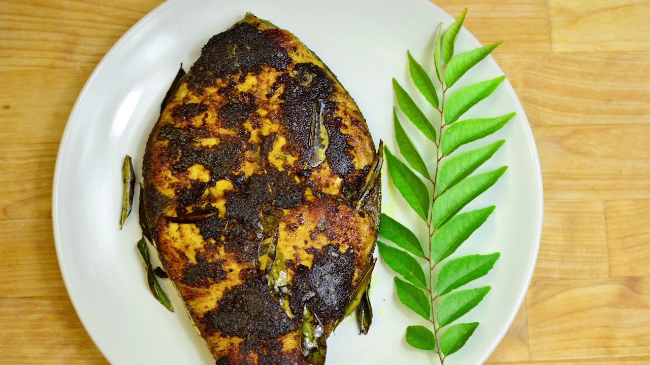 Spicy Vanjaram/Spanish Mackerel Fish Fry Recipe YouTube