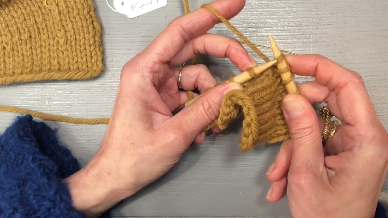 Ferri accorciati “Avvolgi e Gira” - Short rows 