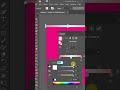 Stylish Pink Gradient Stripes in Illustrator 🎀 | Quick Tutorial #shorts
