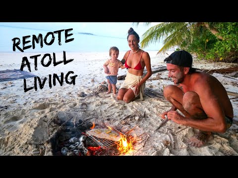 AN ENTIRE ATOLL TO OURSELVES! Surviving from the Ocean, CATCH & COOK: Giant Coral Trout... Ep 280