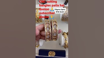 CNC cutting bangles patla hai doston channel ko subscribe kar dena please #viralvideo #shortvideo