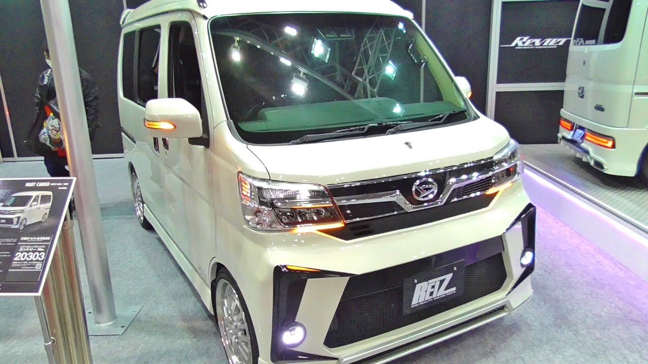 ハイゼット カーゴ S321v 後期 カスタム Reiz ライツ エアロパーツ装着車 運転席まわりから座席シートも