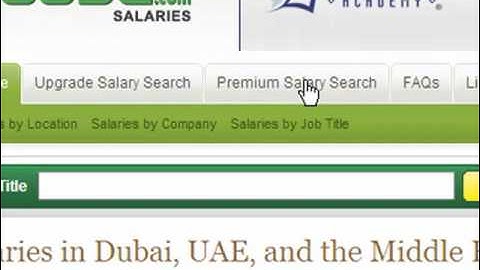 How to Use Premium Salary Search by Bayt.com