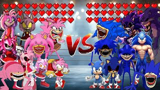 Sonic Monster Evolution vs Amy Rose Monster Evolution – Who Will Dominate the Meme Battle?