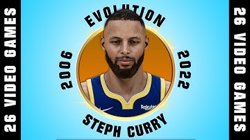 STEPH CURRY, the evolution in video games [2006 - 2022]