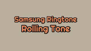 Samsung Ringtone - Rolling tone Resimi