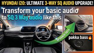 உங்க Basic Car Audio va இந்த மாதிரி சூப்பரான 3 Way Audio va transform panalam 🤩🔊 | Hyundai i20