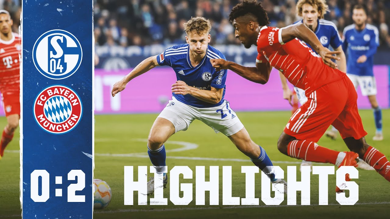 Gute Leistung gegen starke Bayern FC Schalke 04 - FC Bayern München - 02 Highlights and Stimmen